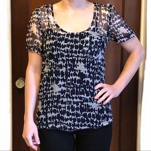 Eight Sixty Sheer Blouse - Size S
